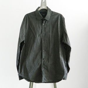 Guess by Marciano Striped Button Up Cotton Shirt